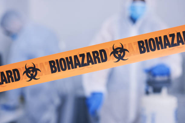 Professional Blood Cleanup technician working in Chester, CA